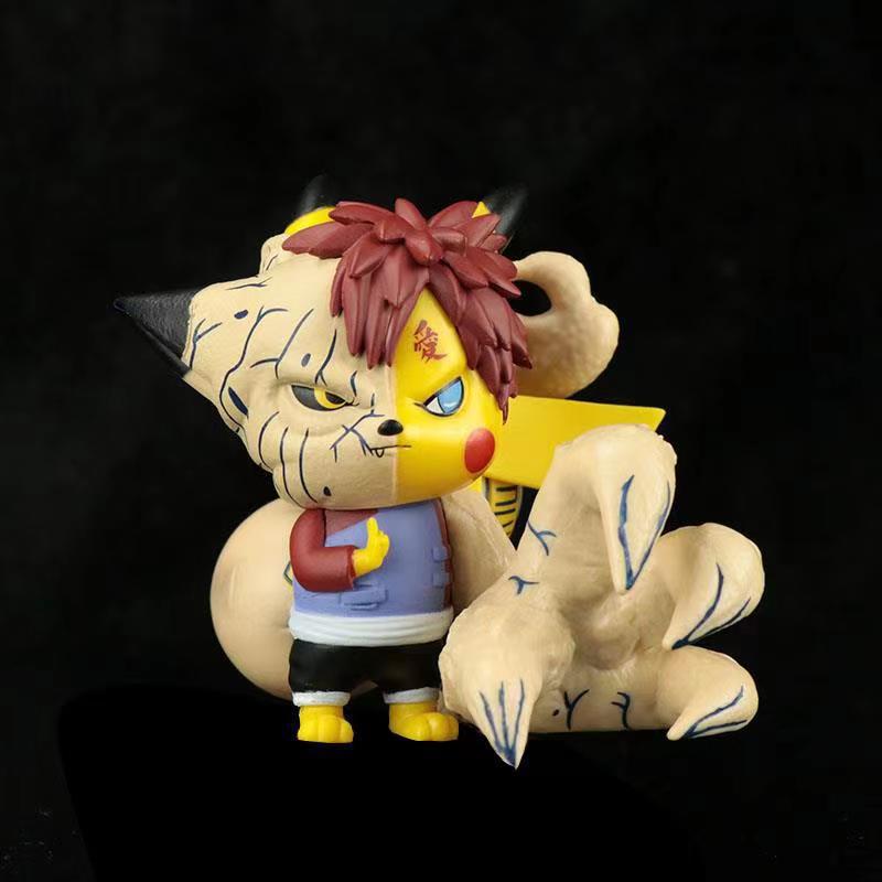 Pokemon Pikachu Cos Naruto Gaara GK Statue