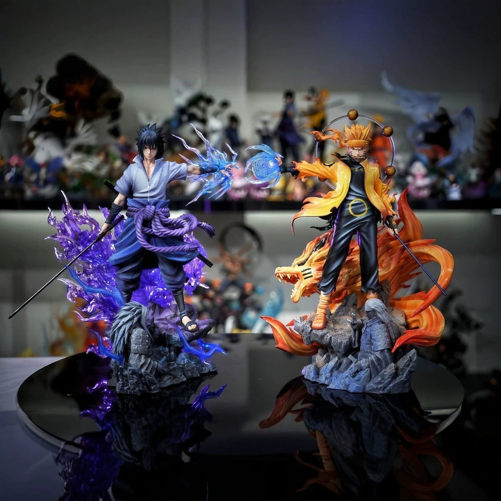Naruto Six Paths & Sasuke Susanoo GK statue set