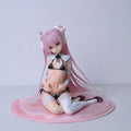 pink twin tail nun bikini GK figure