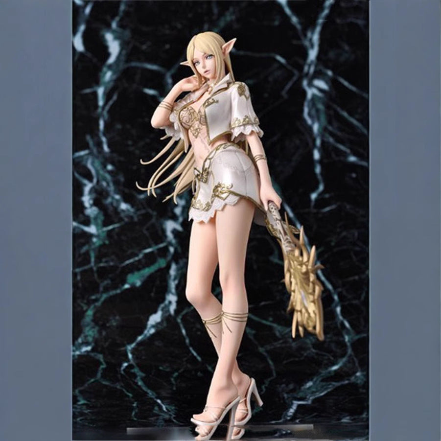 Original elf girl anime figure