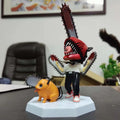 Chainsaw Man Denji & Pochita Q‑Version Combo Figure