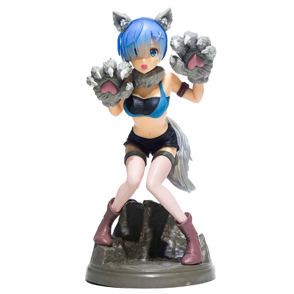 Re:Zero Rem Wolf Girl Beast Claw GK Statue