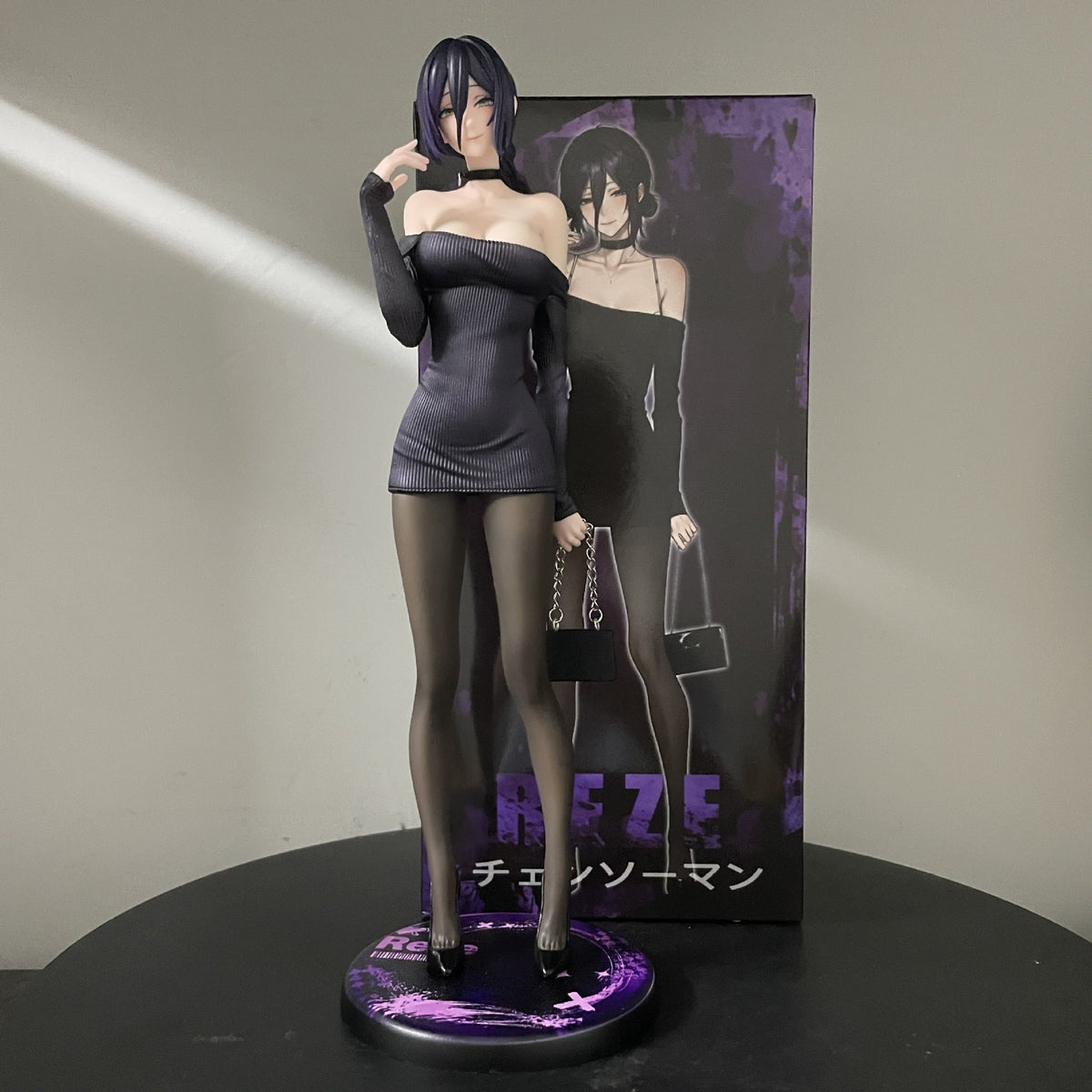 Chainsaw Man Reze Off‑Shoulder Knit Mini Dress GK Statue