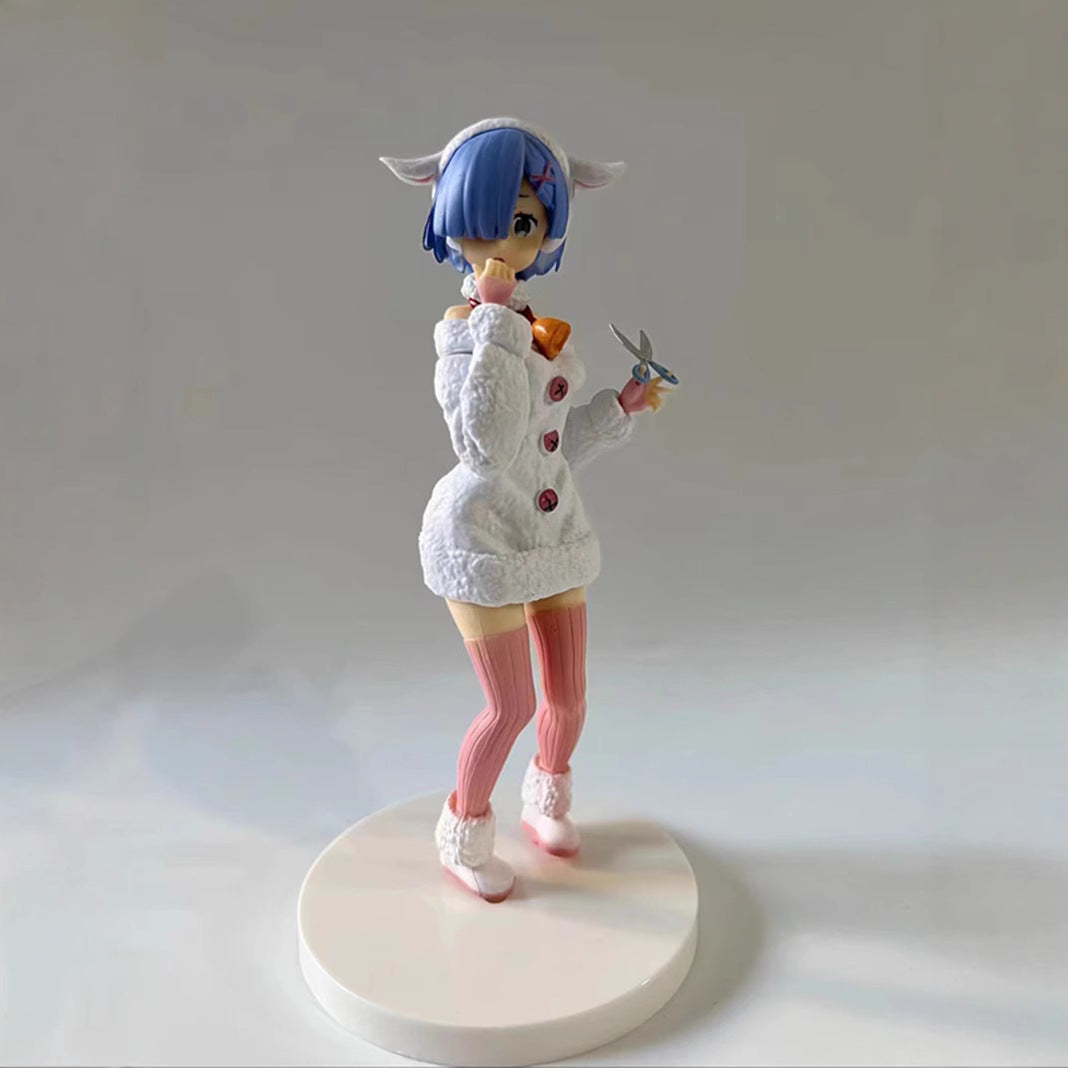 Re:Zero Rem Sheep Winter GK Statue