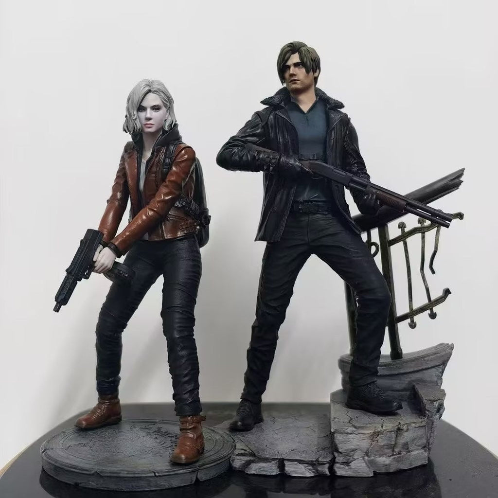 Resident Evil Leon Kennedy Ada Wong figure set