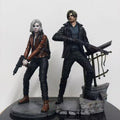 Resident Evil Leon Kennedy Ada Wong figure set