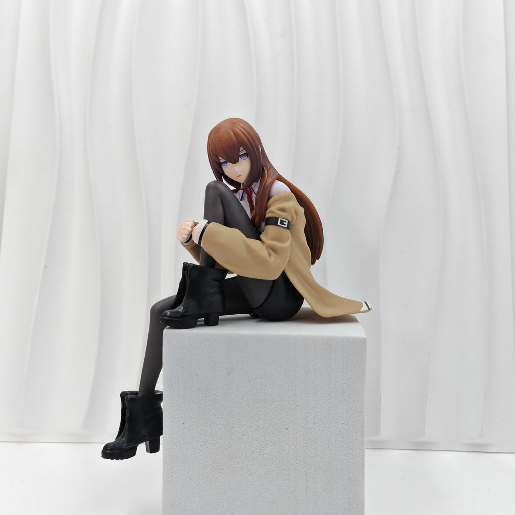 Steins Gate Kurisu Makise sitting figure