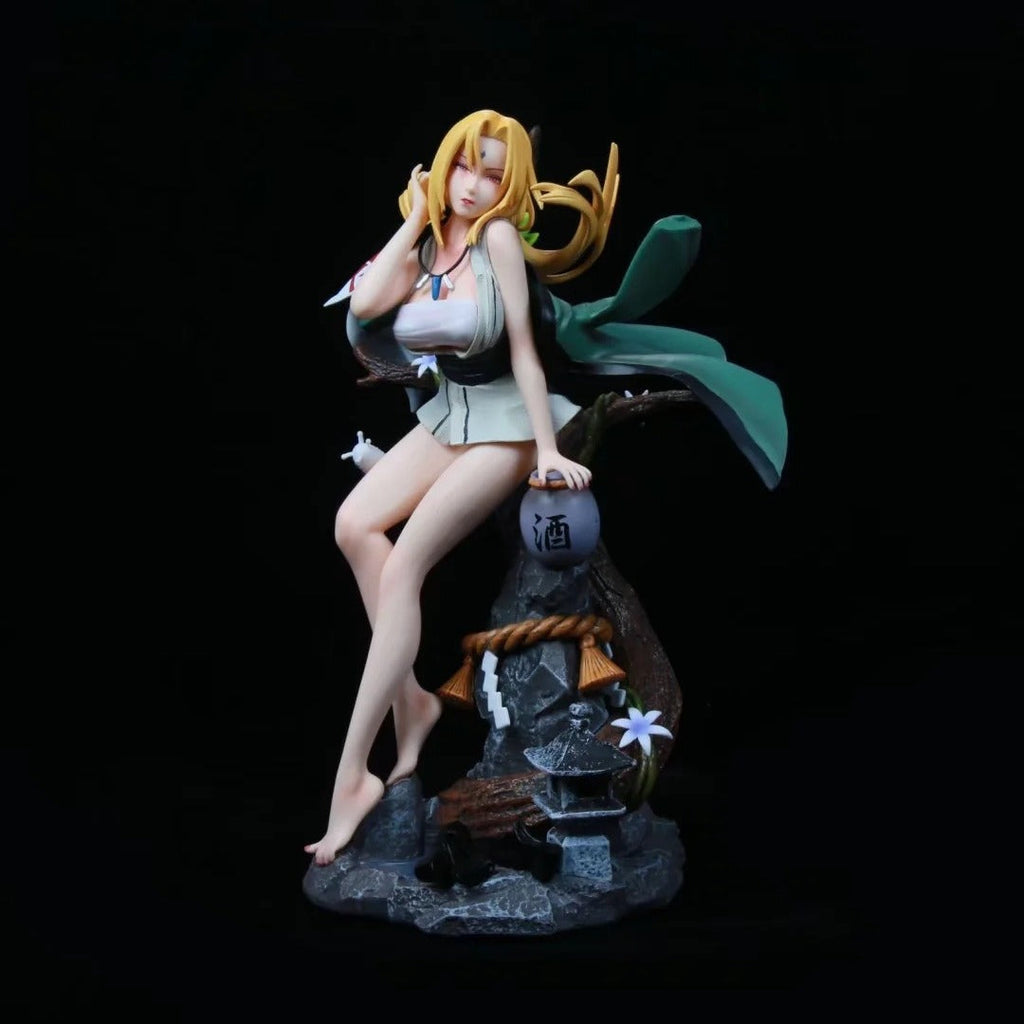 Naruto Tsunade drinking wine GK statue