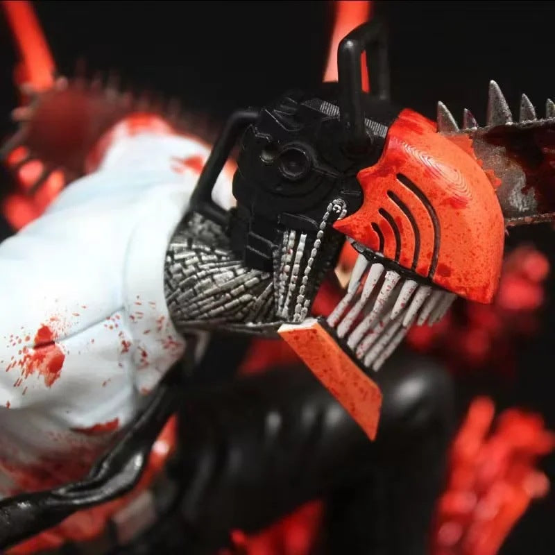 Chainsaw Man Denji Chainsaw Devil Bloody Burst Scene GK Statue