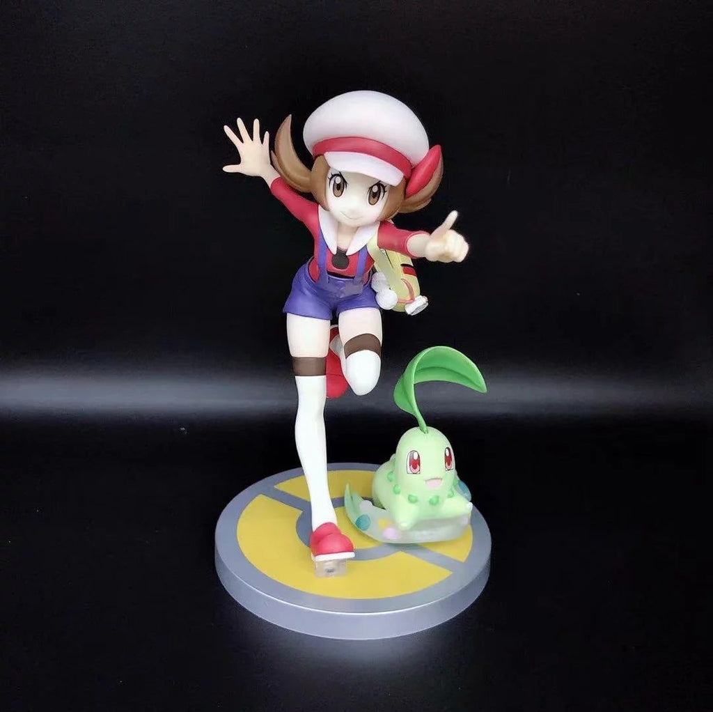 Pokemon Lyra & Chikorita GK Statue