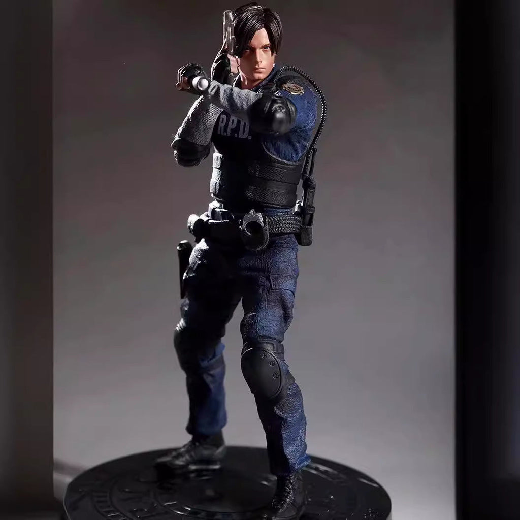 Resident Evil Leon S Kennedy RPD statue