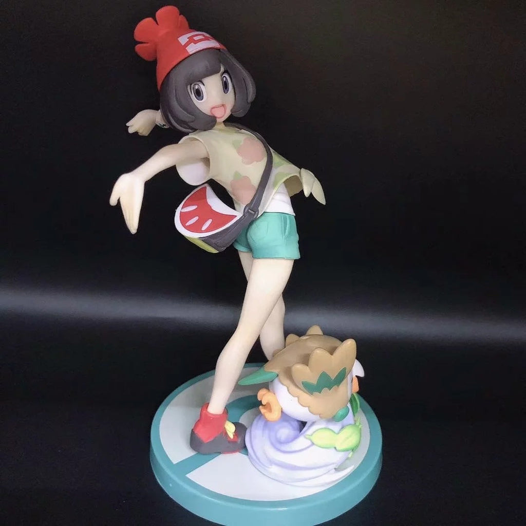 Pokemon Sun Moon Selene & Rowlet GK Statue