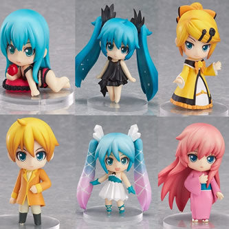 Hatsune Miku Q version mini figure box set