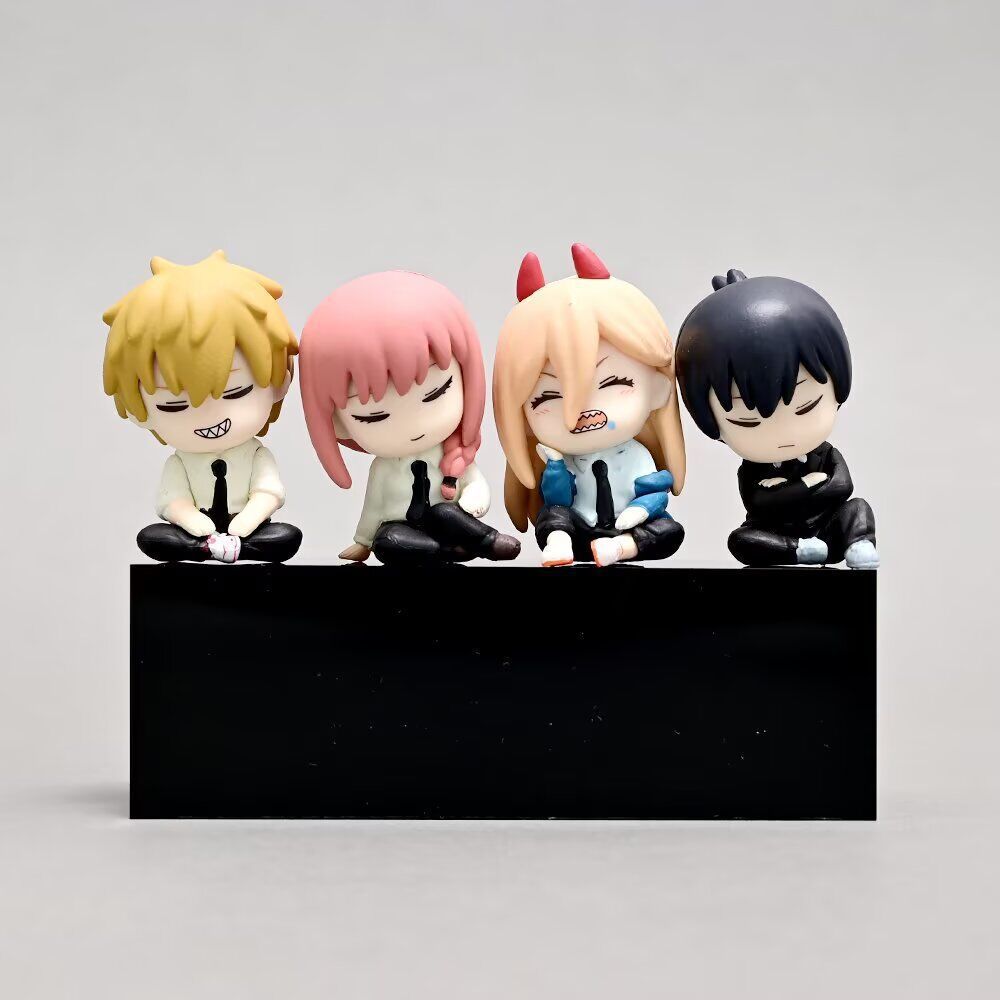 Chainsaw Man Q Version Sitting Mini GK Figure Set