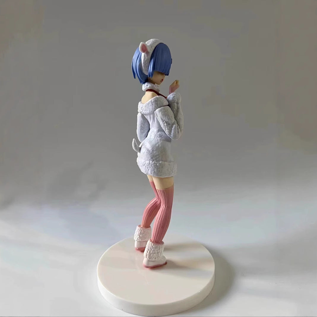 Re:Zero Rem Sheep Winter GK Statue