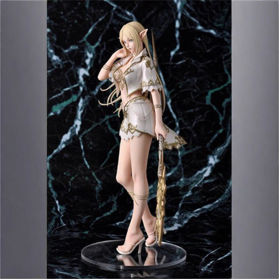Original elf girl anime figure