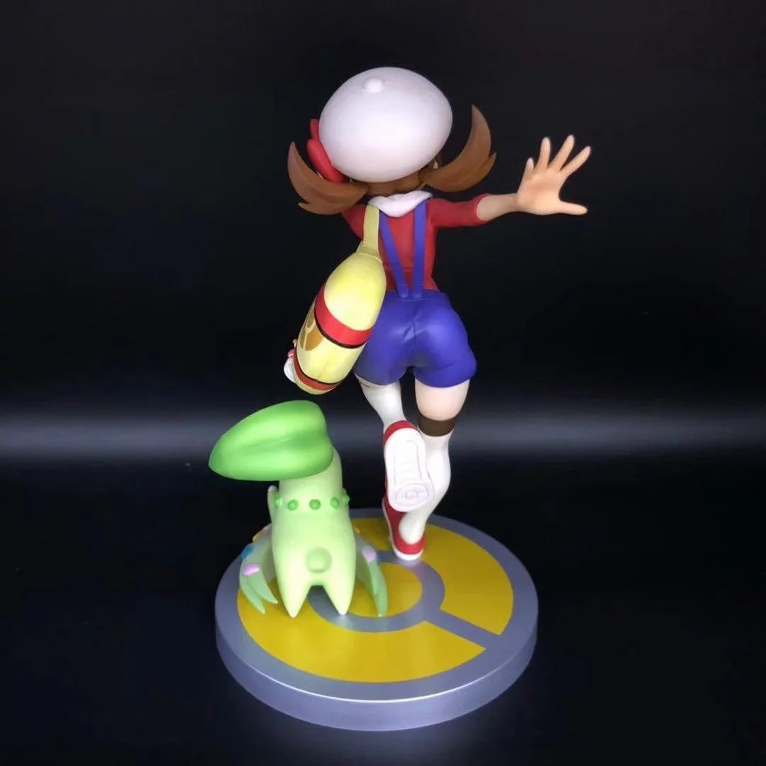 Pokemon Lyra & Chikorita GK Statue