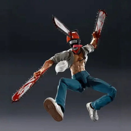 Chainsaw Man Denji Chainsaw Devil Kneeling Battle GK Statue