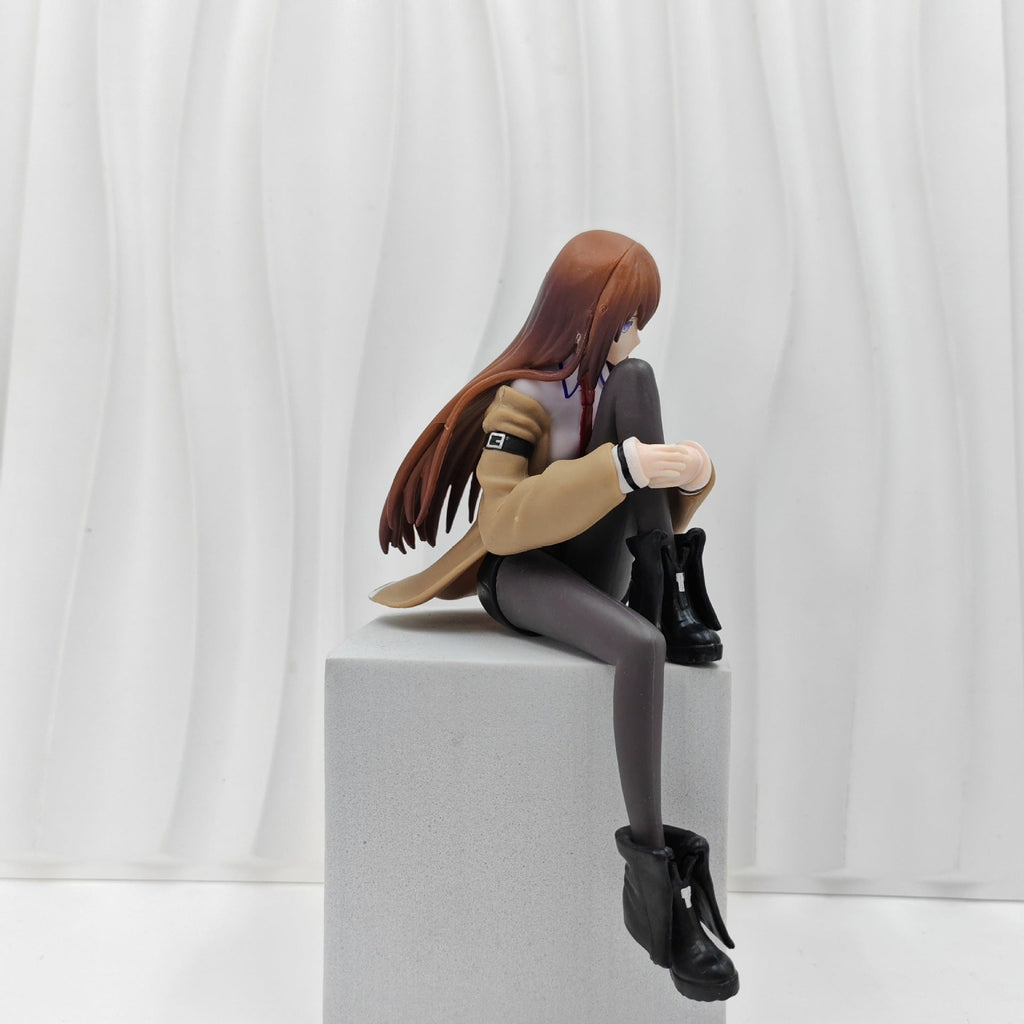 Steins Gate Kurisu Makise sitting figure
