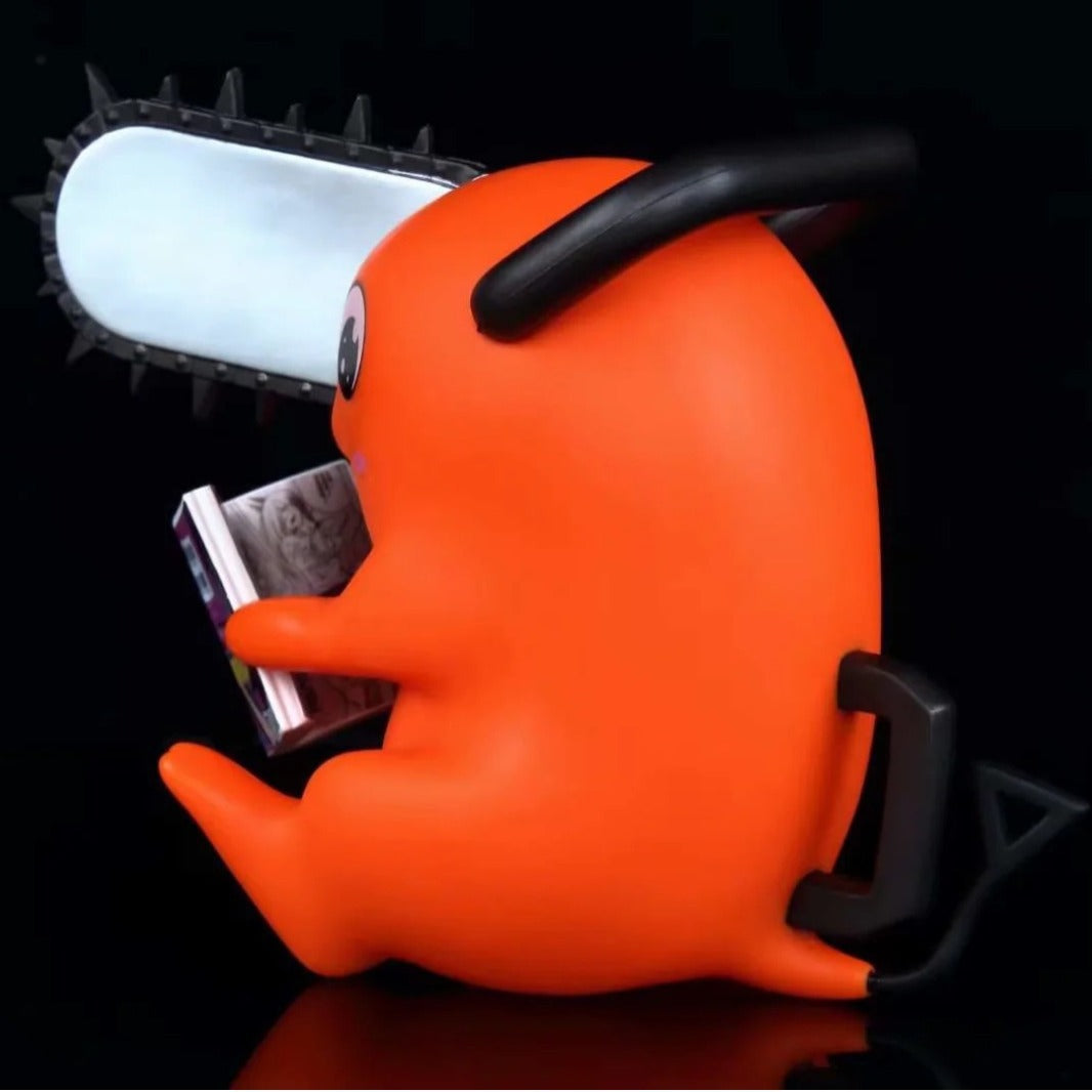 Chainsaw Man Pochita Reading Book Figure