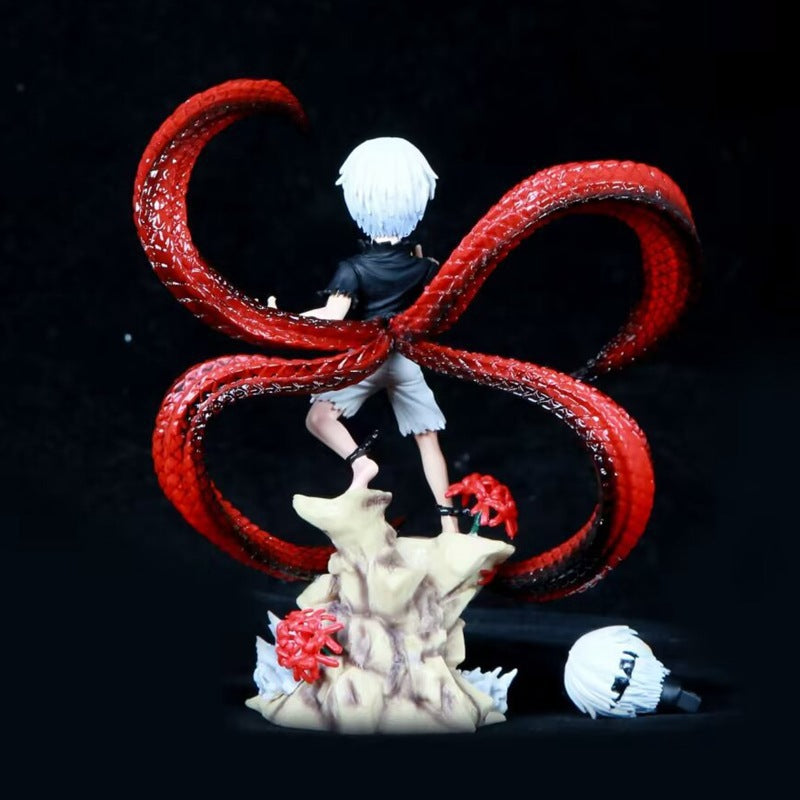 Tokyo Ghoul Kaneki Ken GK Statue With Two Interchangeable Heads