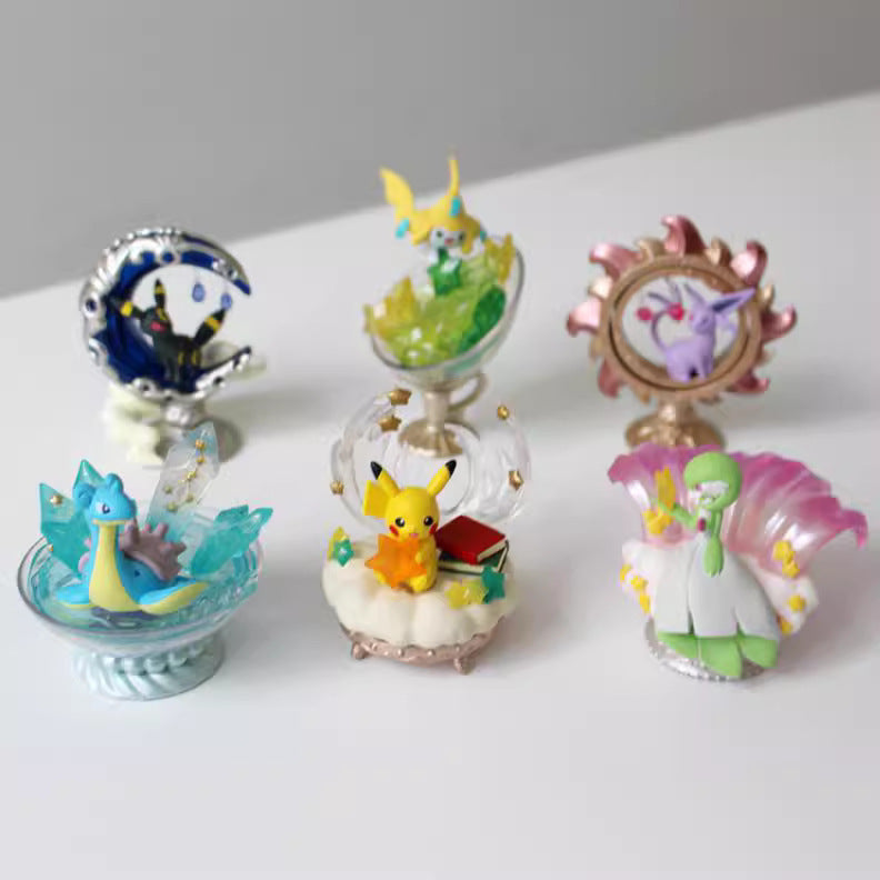Pokemon Starry Swing Scene Blind Box Full Set GK Statue