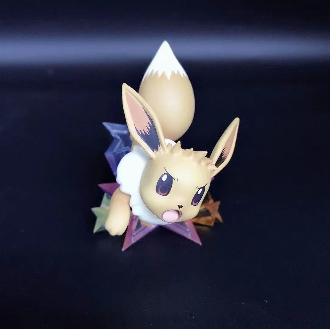 Pokemon Trainer Gary Oak & Eevee GK Statue