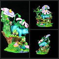 Pokemon Grass Type Family GK Diorama Statue