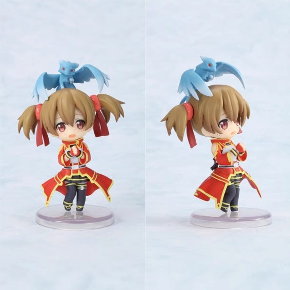 Sword Art Online Q Version Complete 6‑Pcs Figure Set