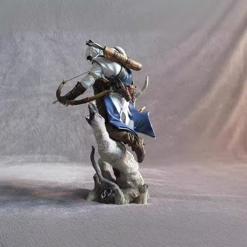 Assassin's Creed 3 Connor tree bow statue figure