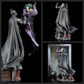 DC Batman vs Joker rooftop statue
