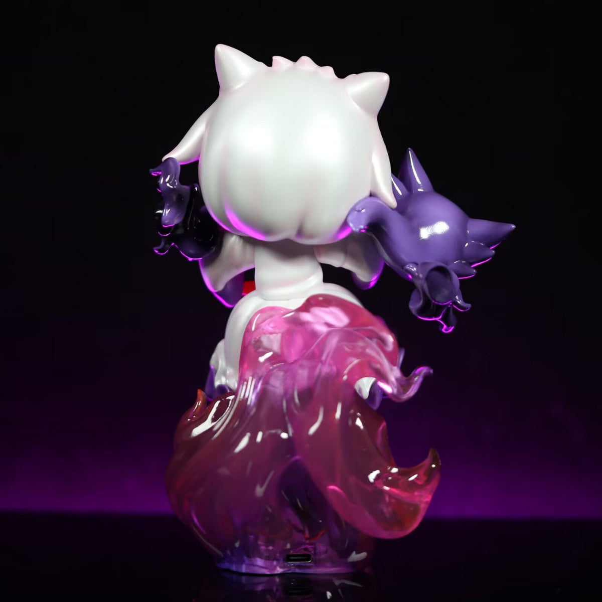 Pokemon Anya Forger Gengar Ghost Type Two‑Color Diorama Statue