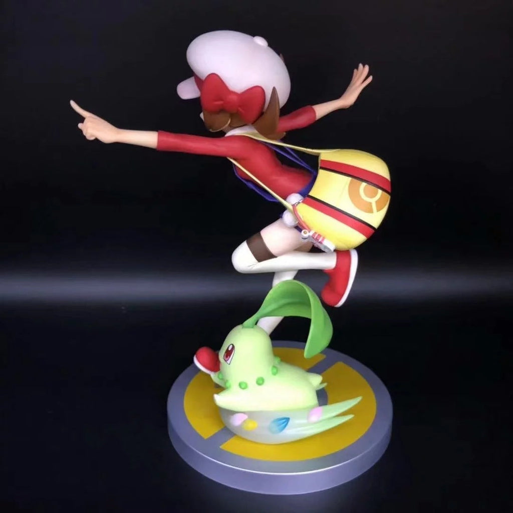 Pokemon Lyra & Chikorita GK Statue