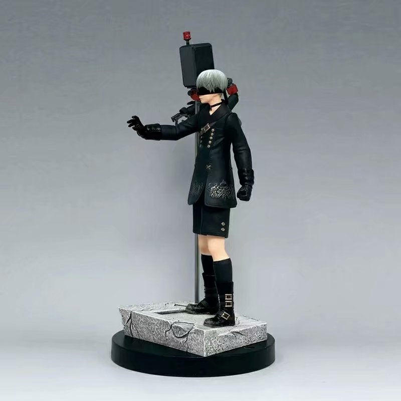 NieR Automata 9S action figure with Pod