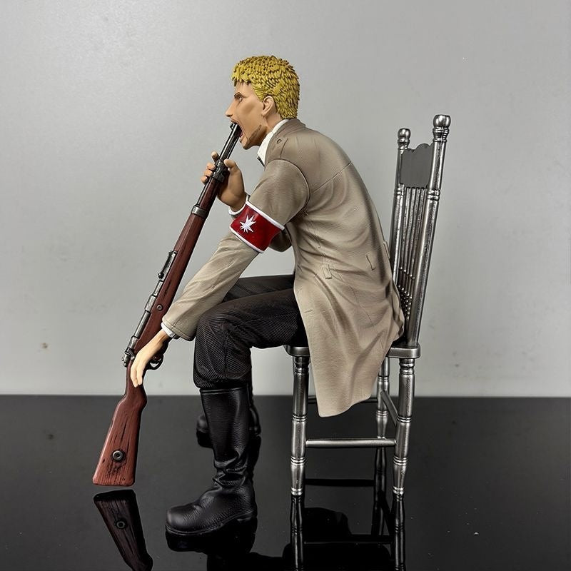 Attack on Titan Reiner Braun sitting figure