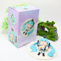 Hatsune Miku lying down cat cute chibi figure