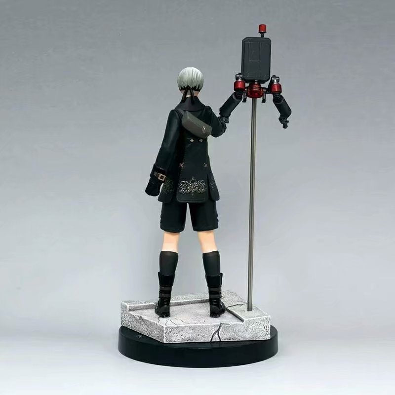 NieR Automata 9S action figure with Pod