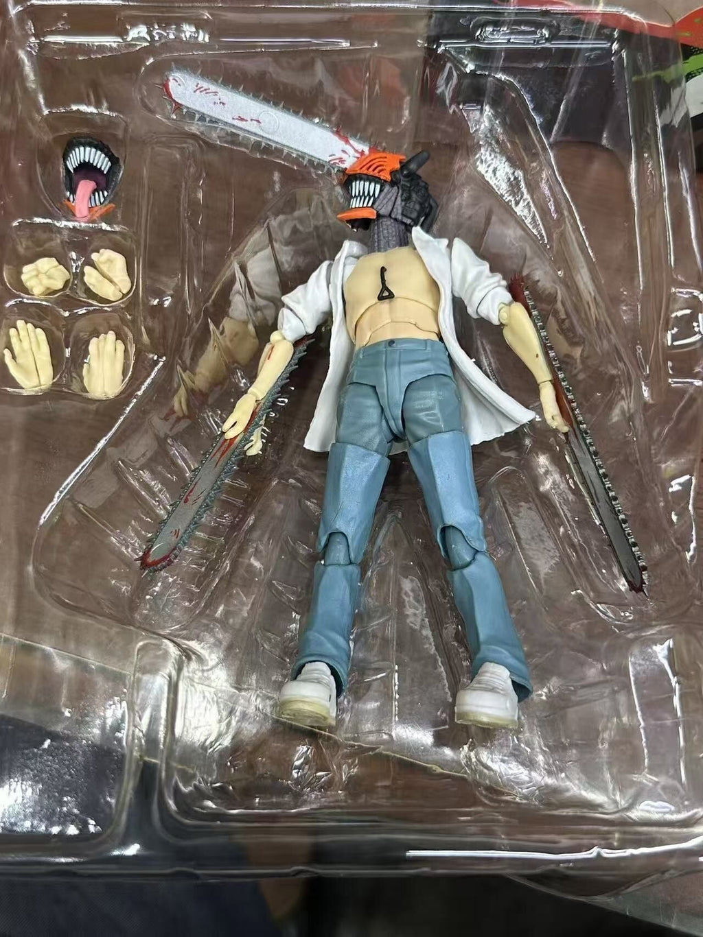 Chainsaw Man Denji Chainsaw Devil Kneeling Battle GK Statue