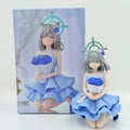 Blue Archive Hoshino Shiroko bouquet dress figure set