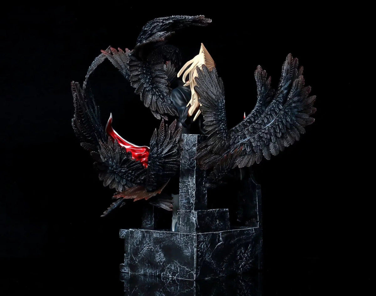 Naruto Itachi Uchiha crow GK statue