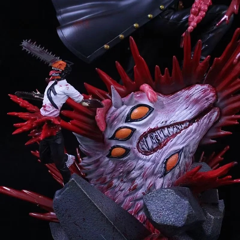 Chainsaw Man Katana Man GK Diorama Statue