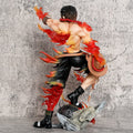 One Piece Portgas D Ace fire effect figure