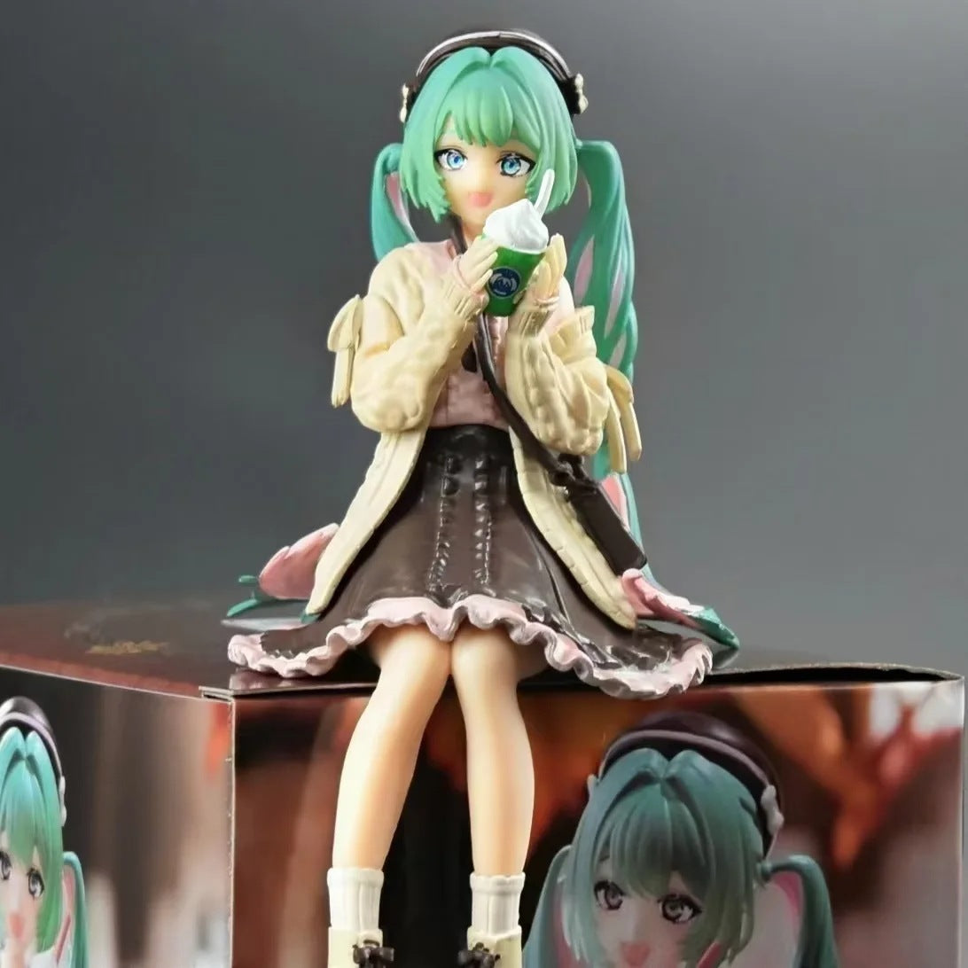 Hatsune Miku noodle stopper figure set