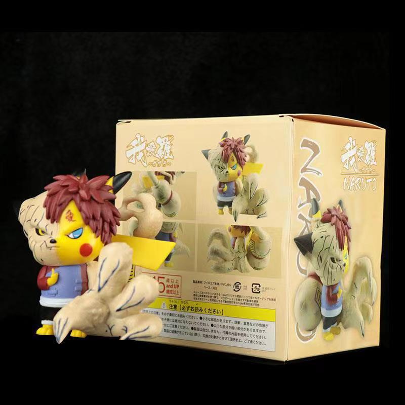 Pokemon Pikachu Cos Naruto Gaara GK Statue