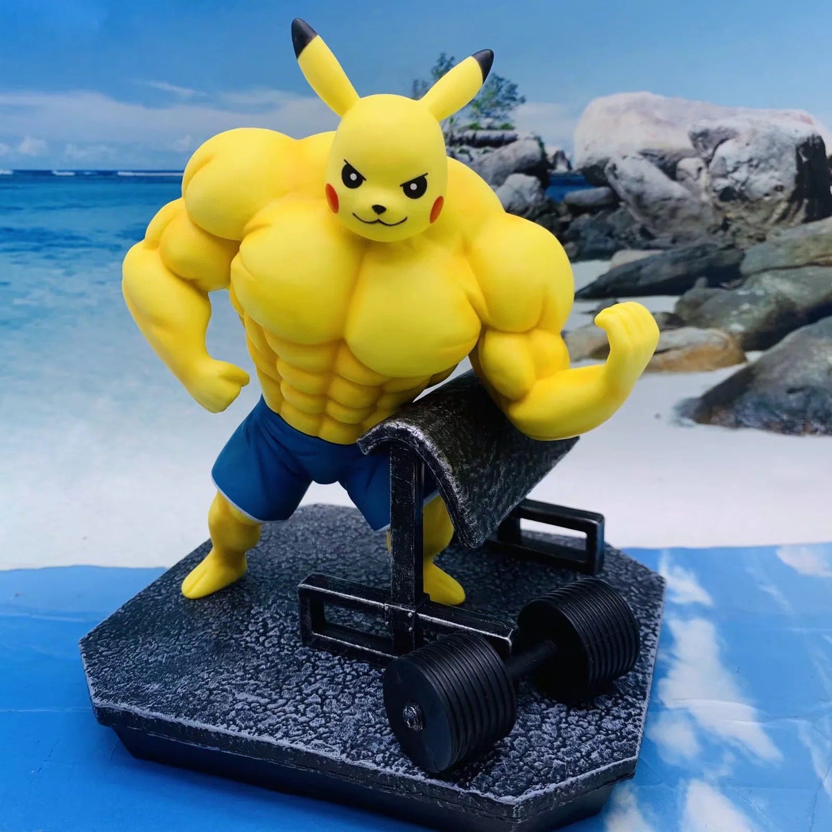 Muscle Fitness Pokemon GK Statue Set