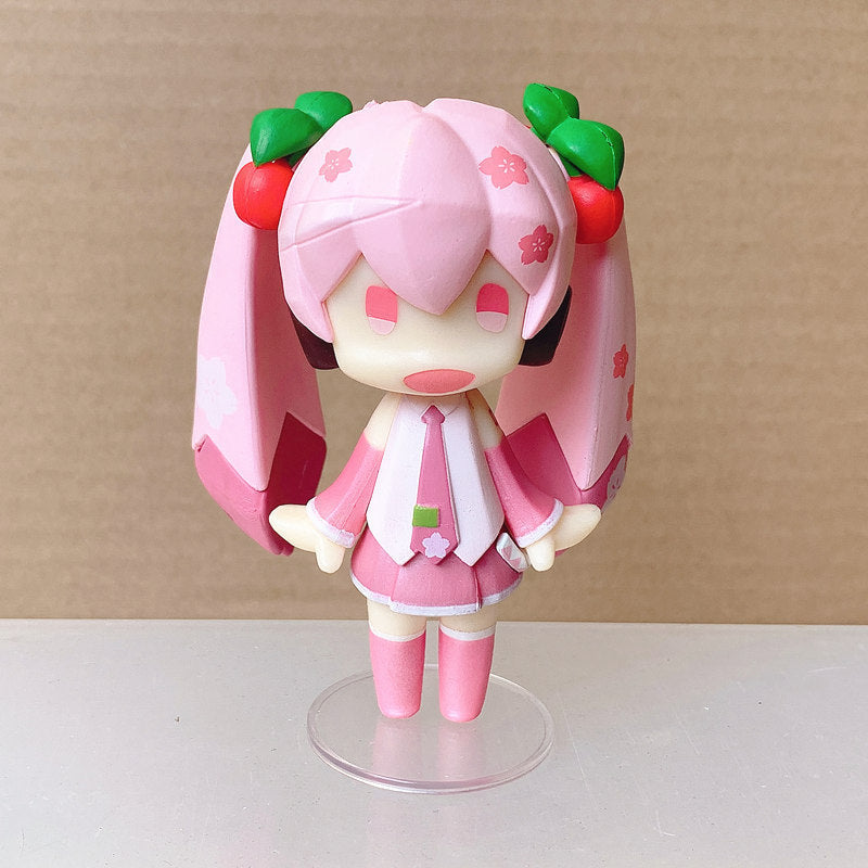 Hatsune Miku cherry blossom chibi figurine