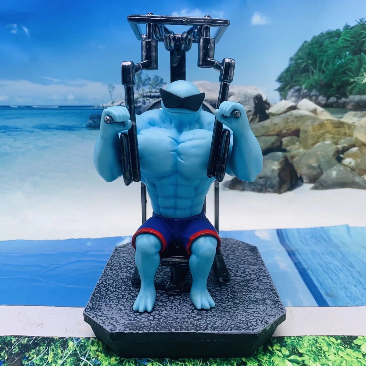 Muscle Fitness Pokemon GK Statue Set